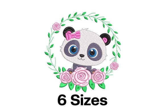 Baby Panda with Flower Wreath: A Designer’s Review