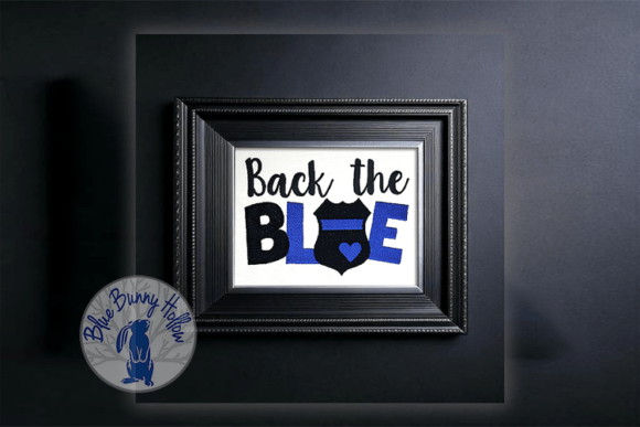 Back the Blue: A Designer’s Review for Embroidery Projects