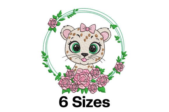 Cute Leopard with Flower Wreath: A Holiday Review