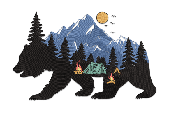 Forest Mountains Bear: A Craft Fair Best Seller
