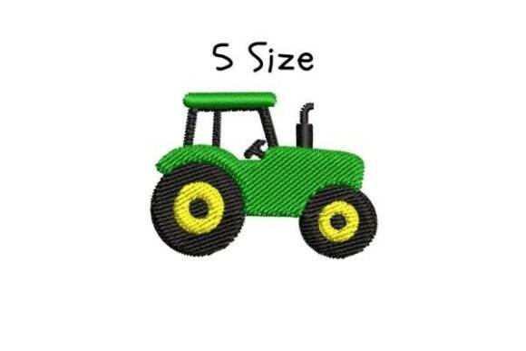 Green Farm Tractor Embroidery Design Review