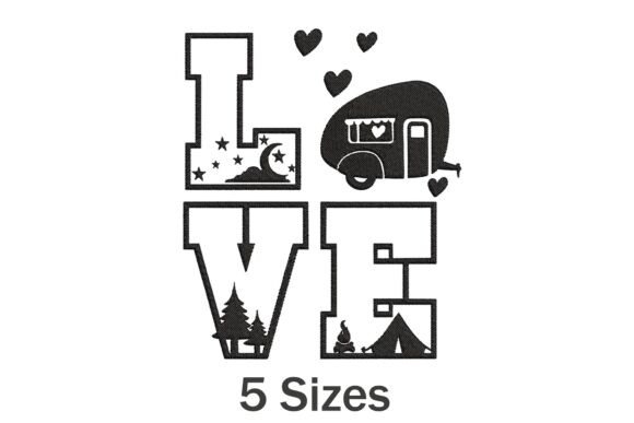 Love Camping Embroidery: A Seller’s Review