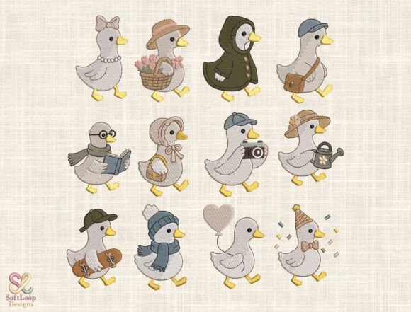 Review: Goose Embroidery Design Bundle for Holiday Sales