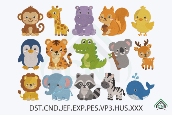 Reviewing the Cute Animal Embroidery Design Bundle