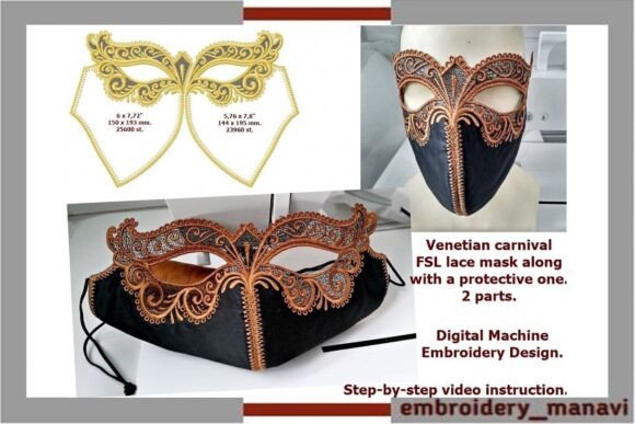 Reviewing the Venetian Carnival FSL Lace Mask