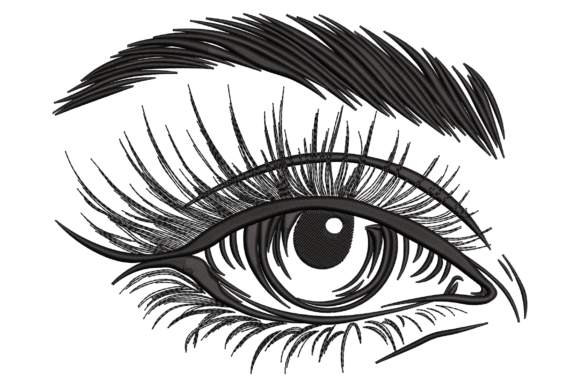 Reviewing Woman s Eyes for Holiday Embroidery