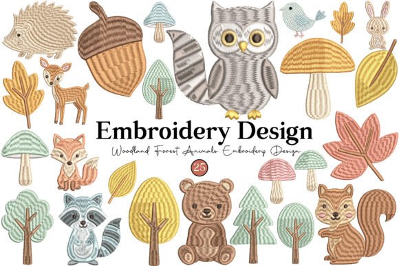 Reviewing Woodland Forest Animals Embroidery for Boutiques